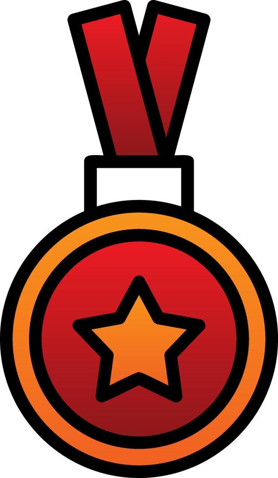 Medal Vector Icon Design