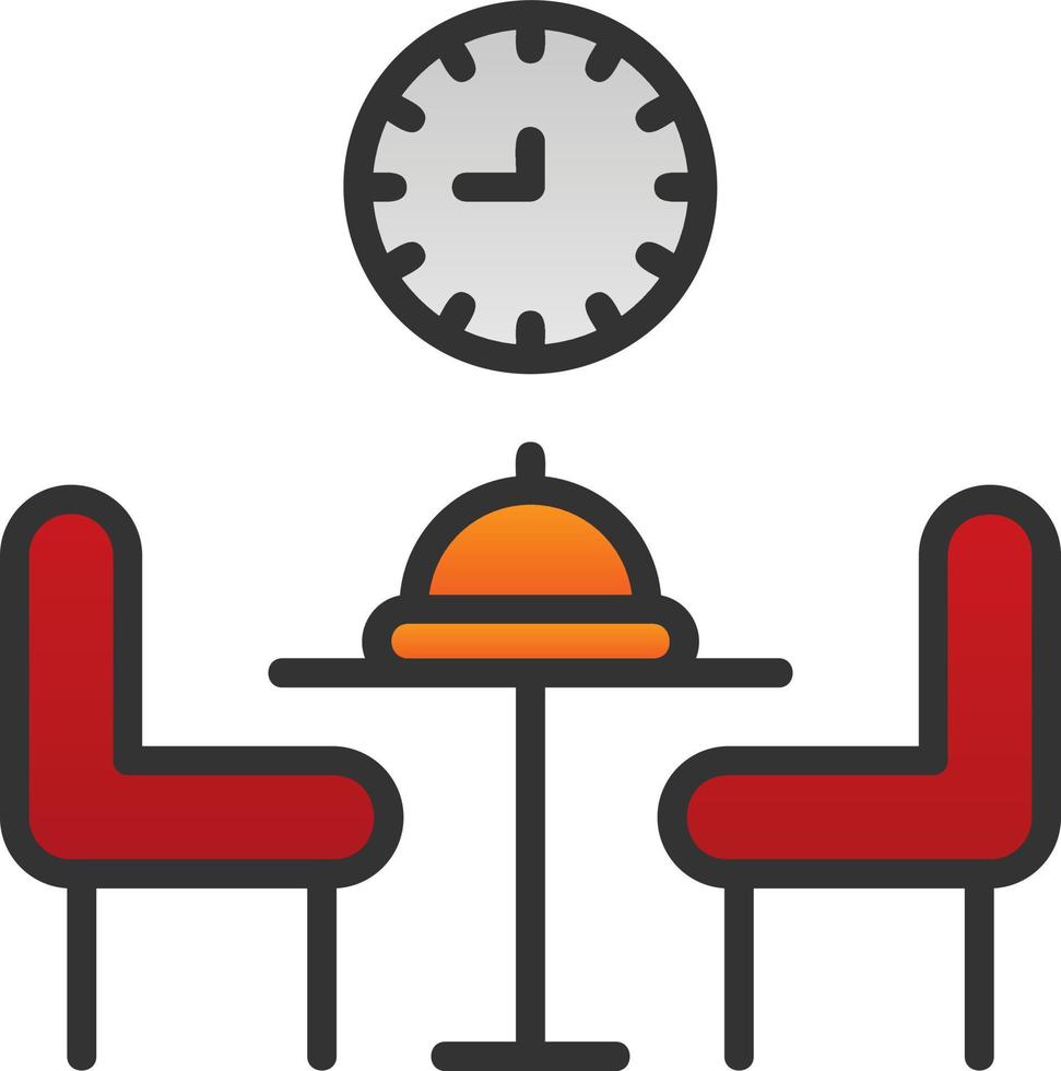 Dining Vector Icon Design