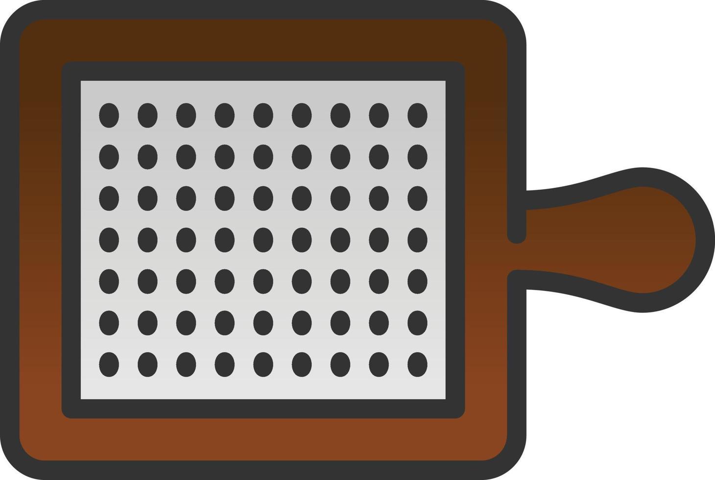 Cutting Board Vector Icon Design