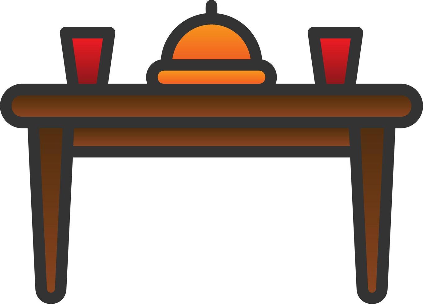 Table Vector Icon Design