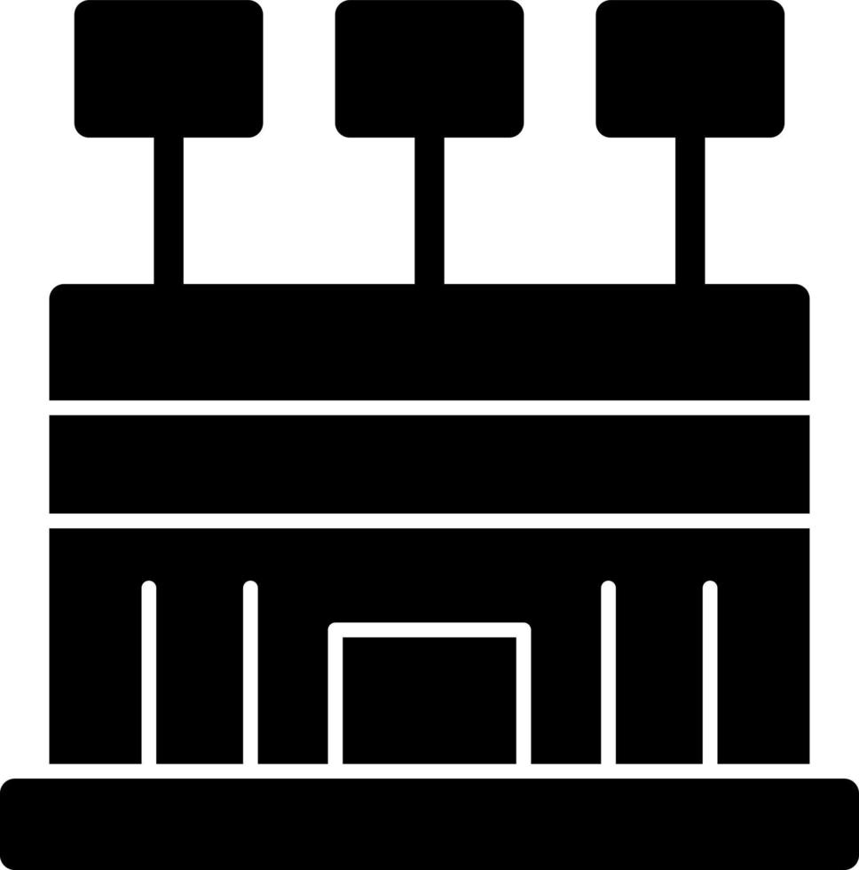Stadium Vector Icon Design