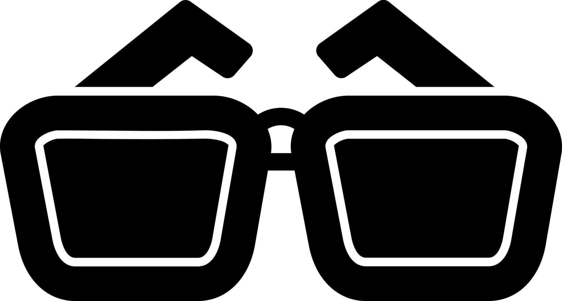 Glasses Vector Icon Design