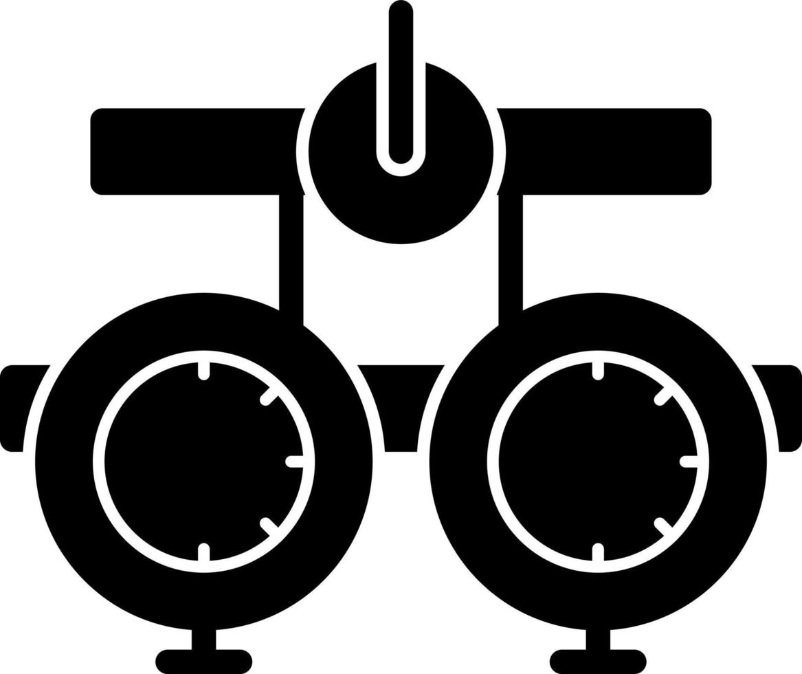 Optometrist Vector Icon Design