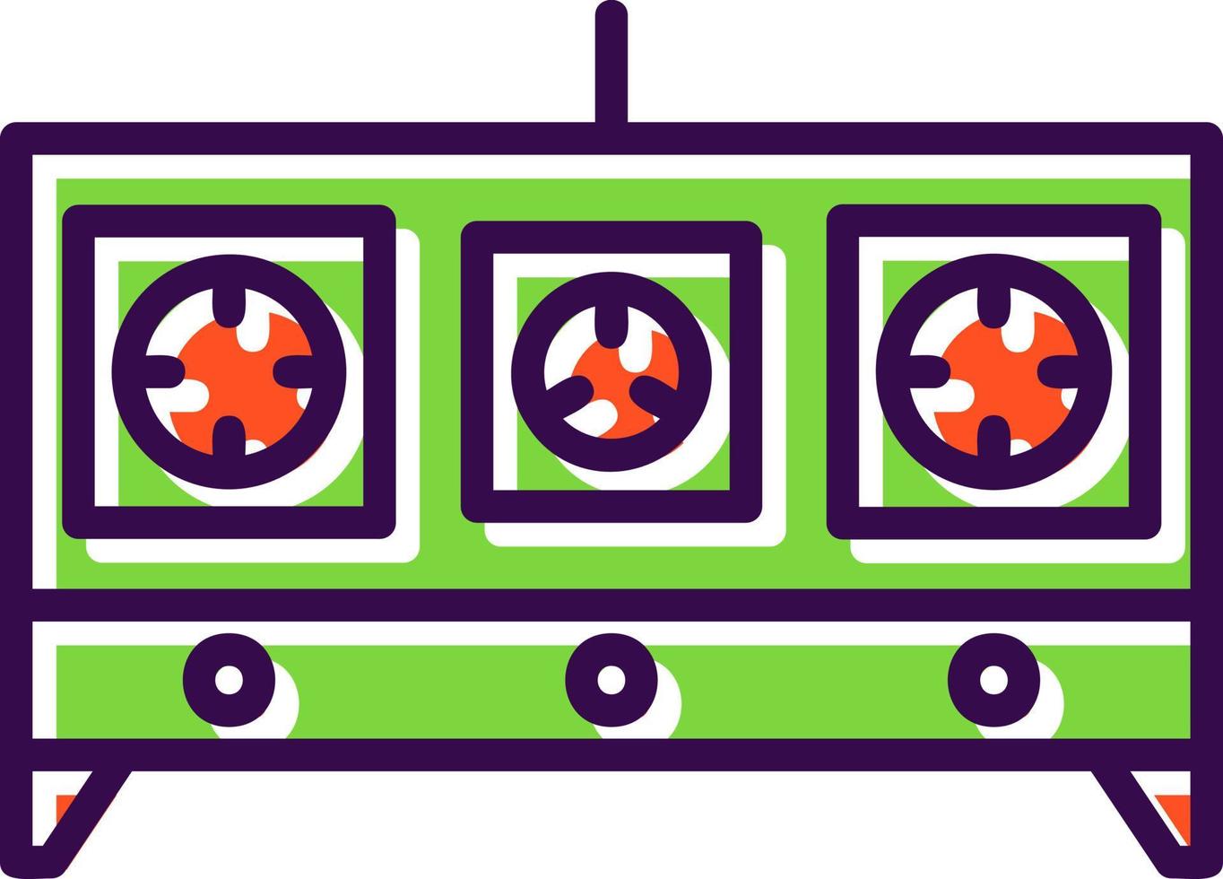 Stove Vector Icon Design