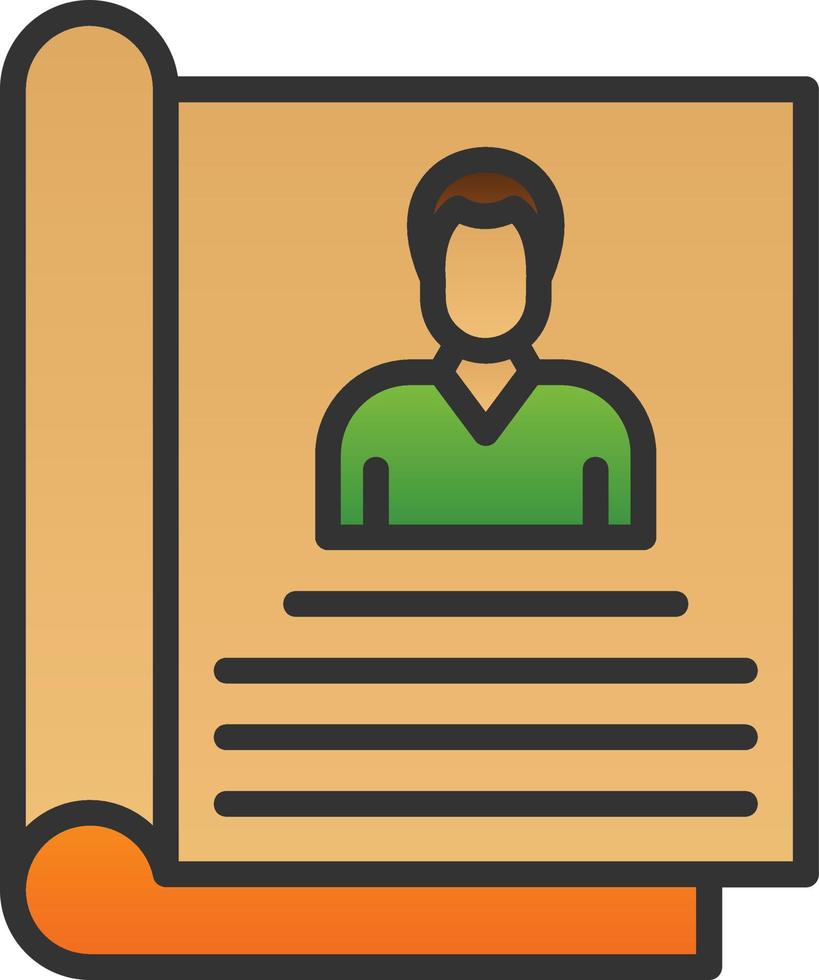 Magazine Vector Icon Design