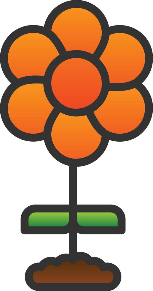 Flower Vector Icon Design