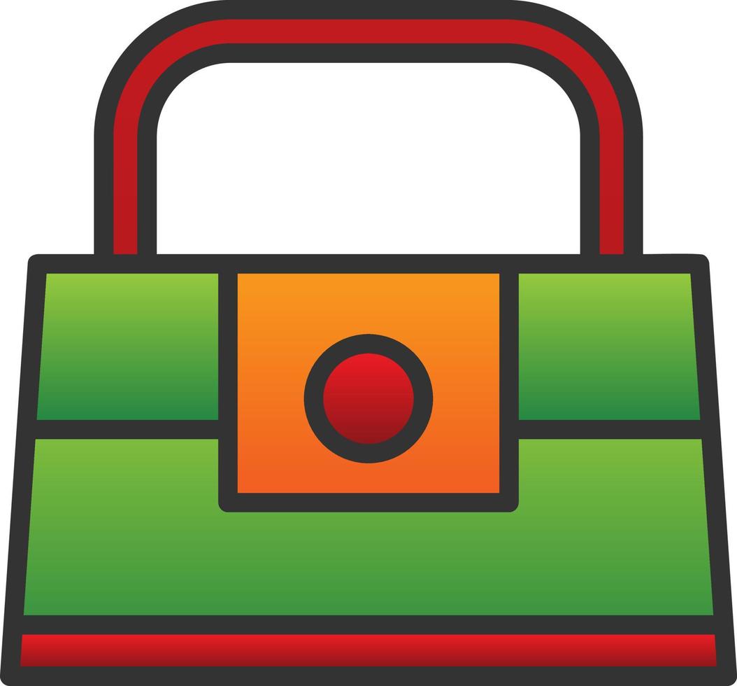 Clutch Vector Icon Design