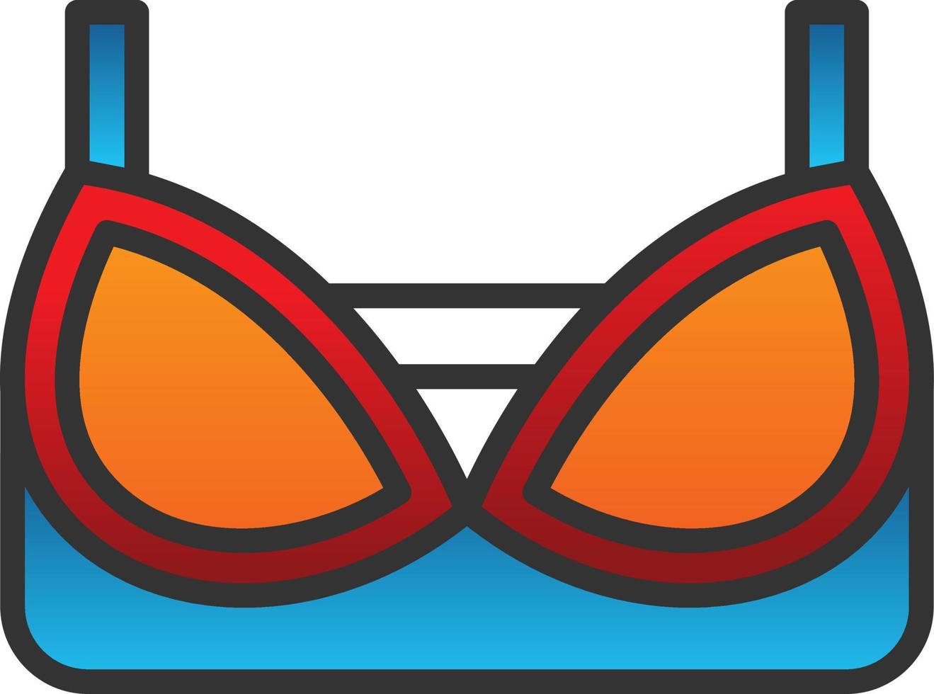 Bra Vector Icon Design
