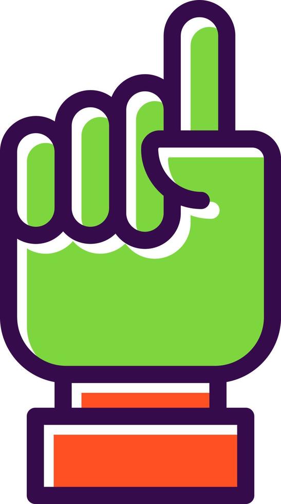 Finger Vector Icon Design