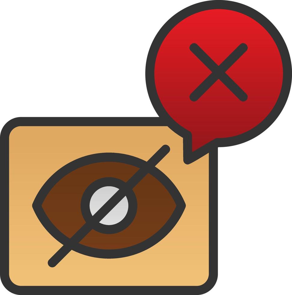 Blind Vector Icon Design