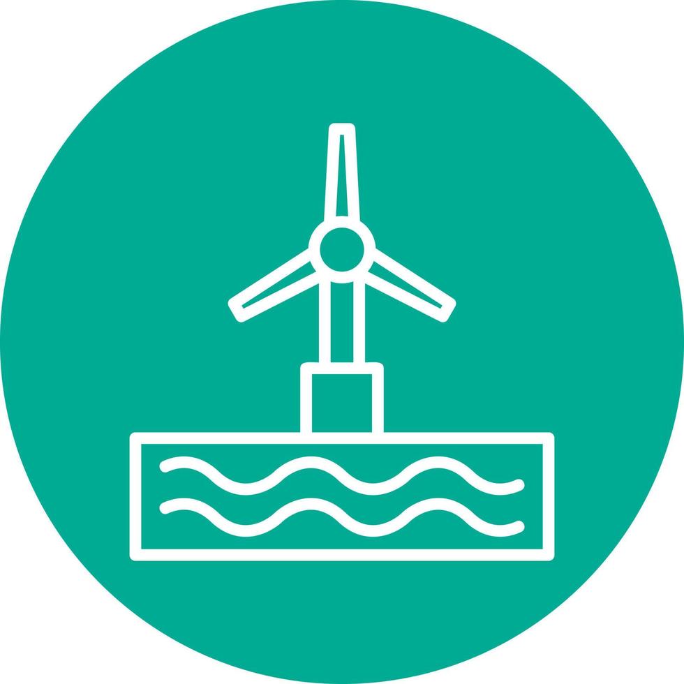 Turbine Vector Icon Design