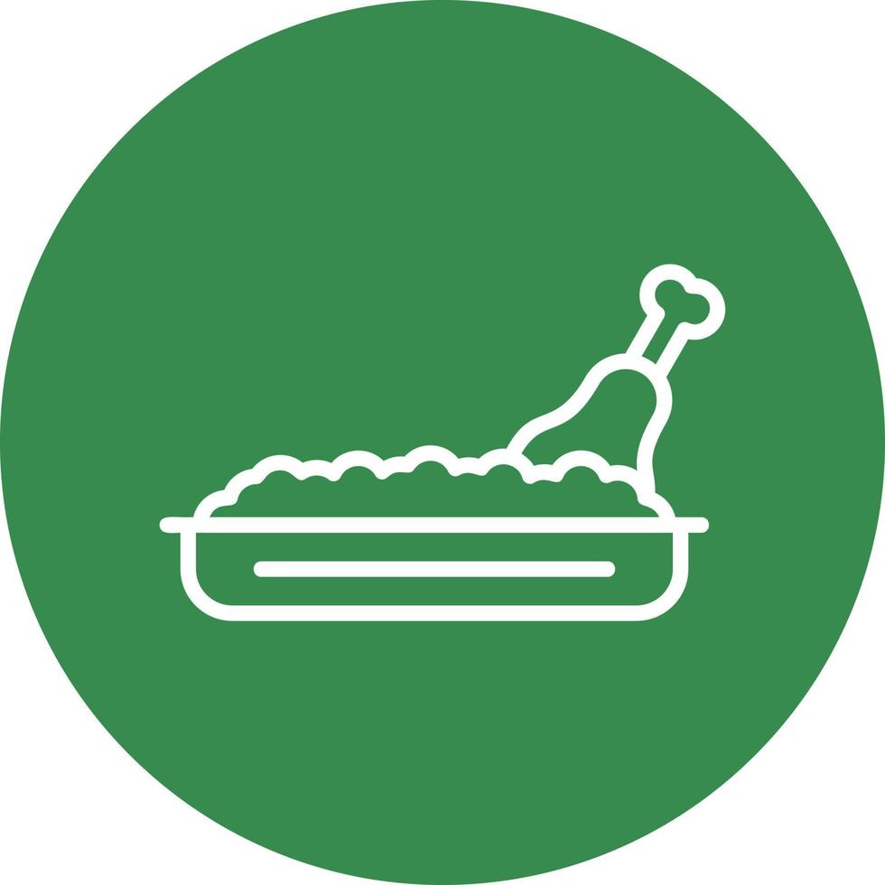 Dinner Vector Icon Design