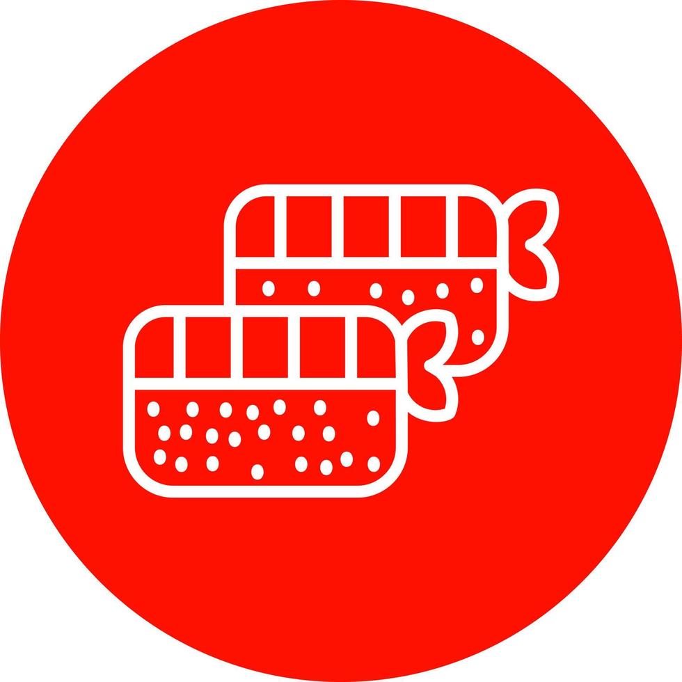 Sushi Vector Icon Design