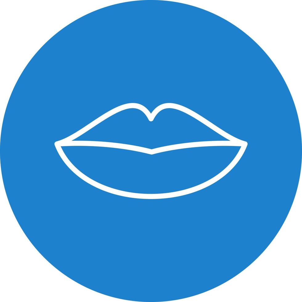 Lip Vector Icon Design