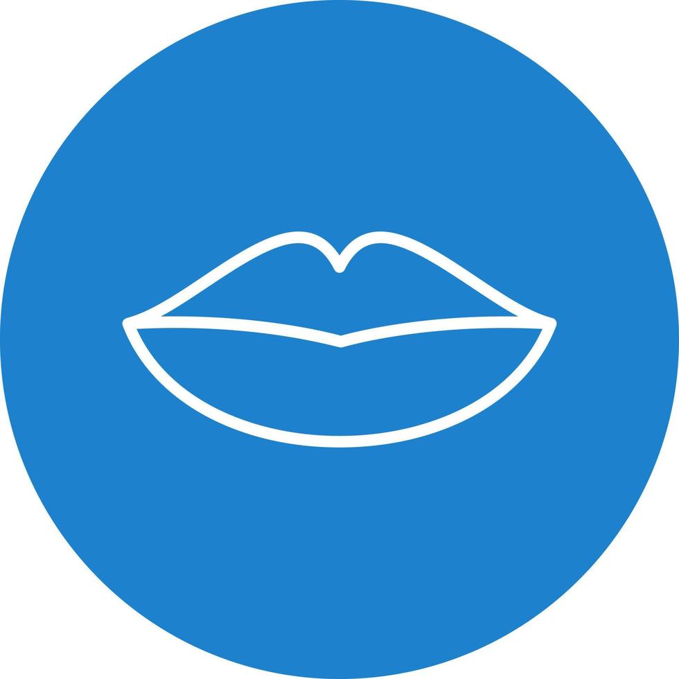 diseño de icono de vector de labios