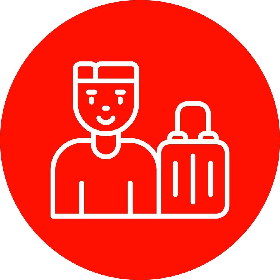 Guest Vector Icon Design