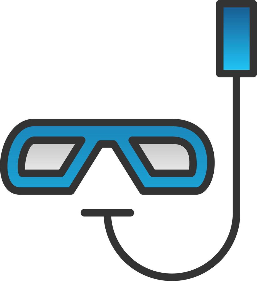 Snorkel Vector Icon Design