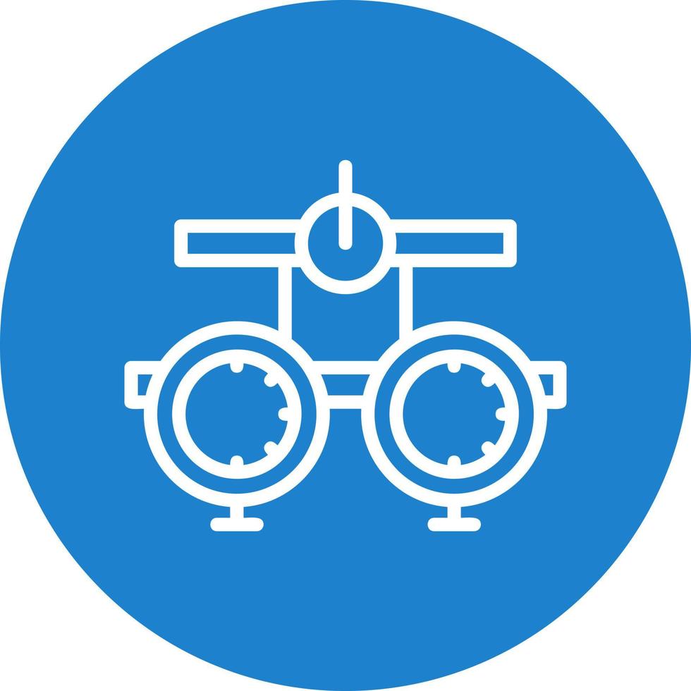 Optometrist Vector Icon Design