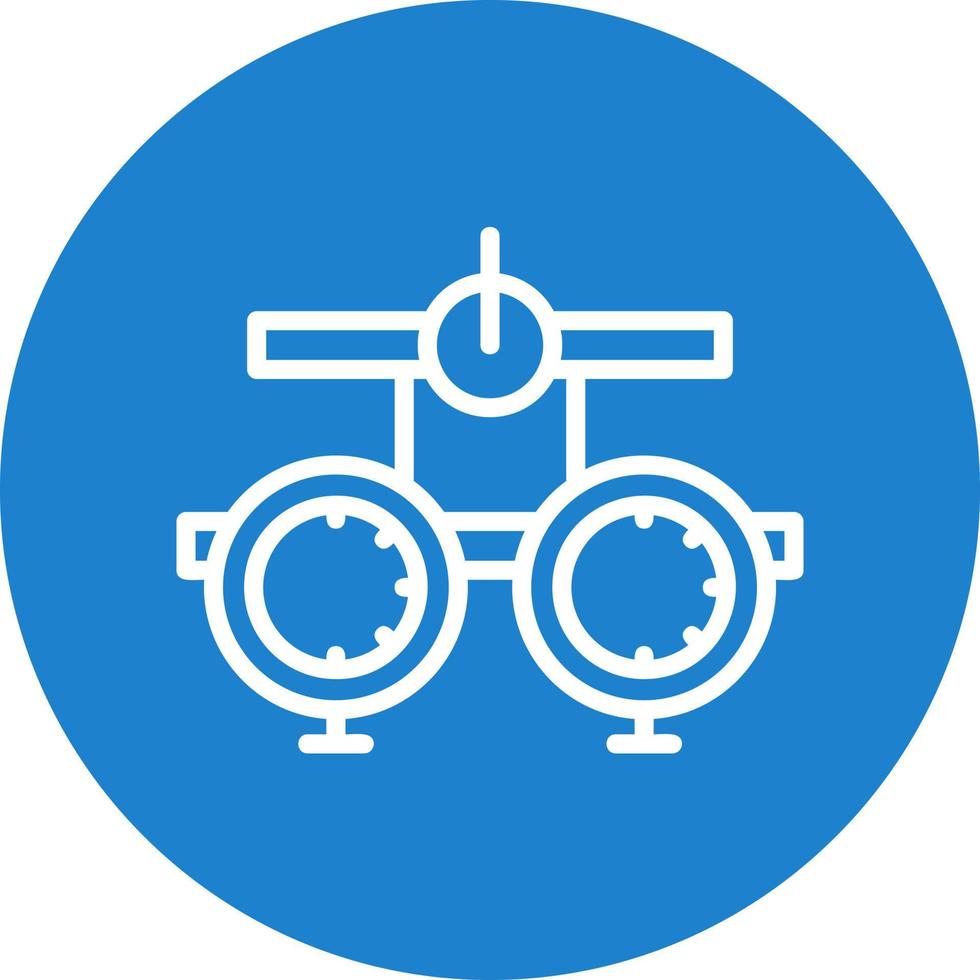 diseño de icono de vector de optometrista