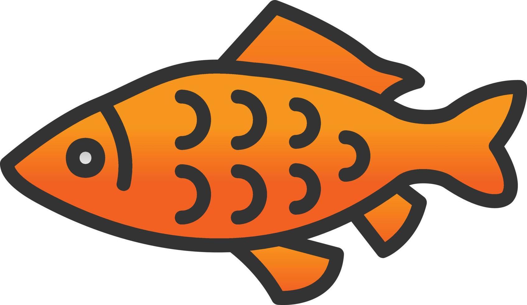 Carp Vector Icon Design