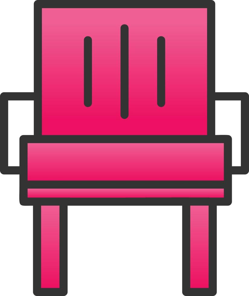 Chair Vector Icon Design