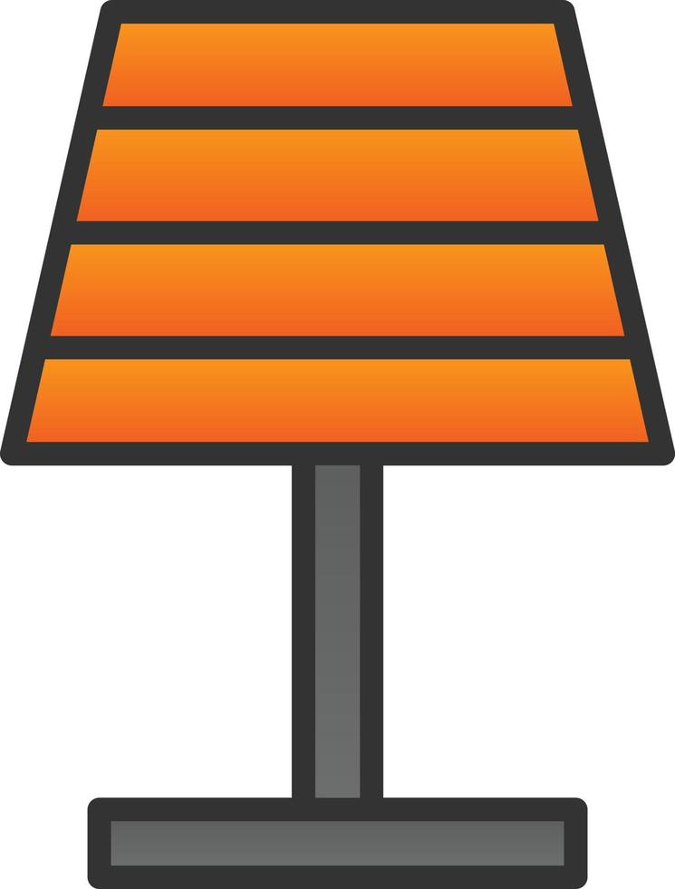 diseño de icono de vector de lámpara