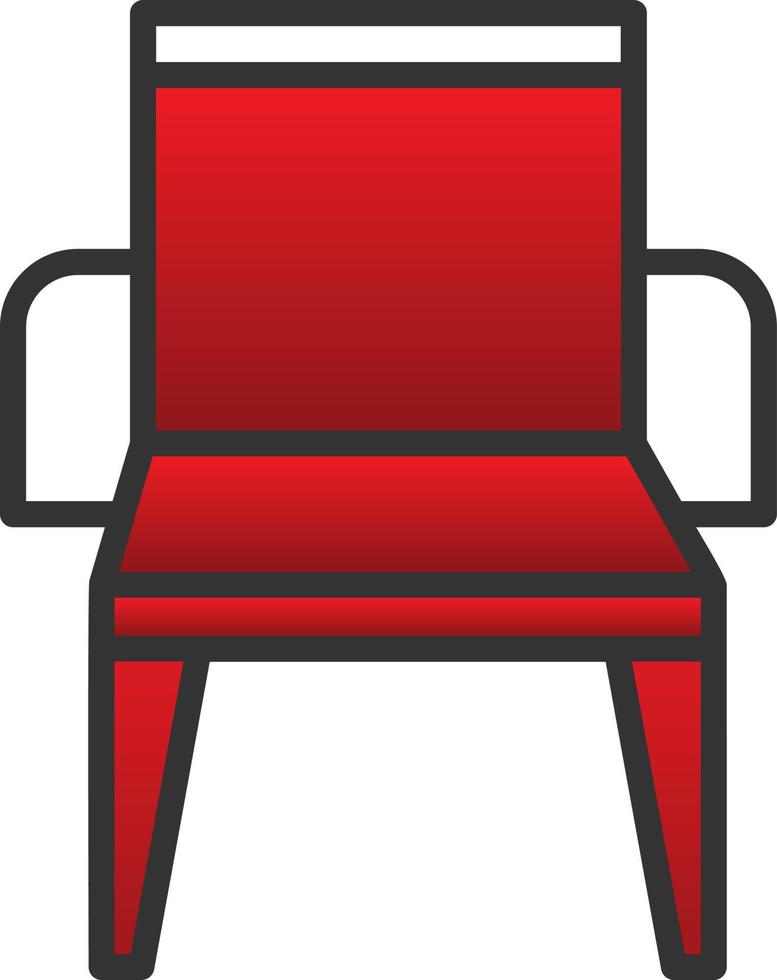 Chair Vector Icon Design