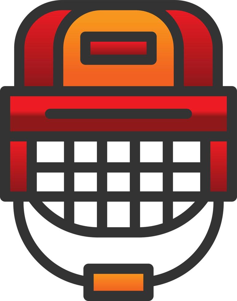 Helmet Vector Icon Design