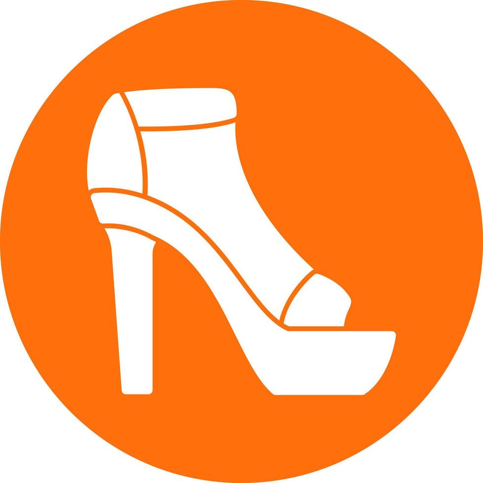 Heel Vector Icon Design