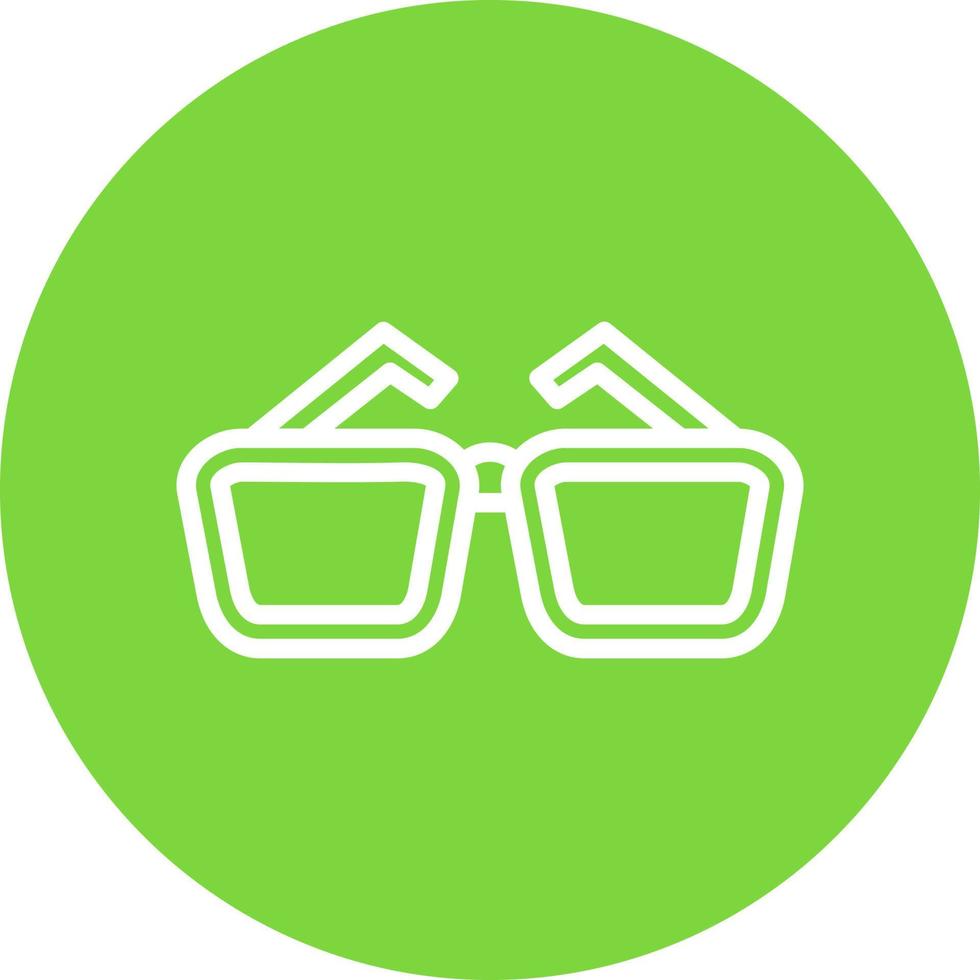 Glasses Vector Icon Design