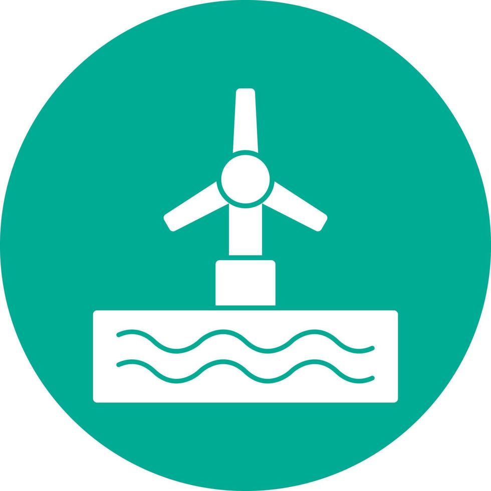 Turbine Vector Icon Design
