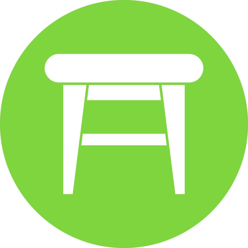 Stool Vector Icon Design