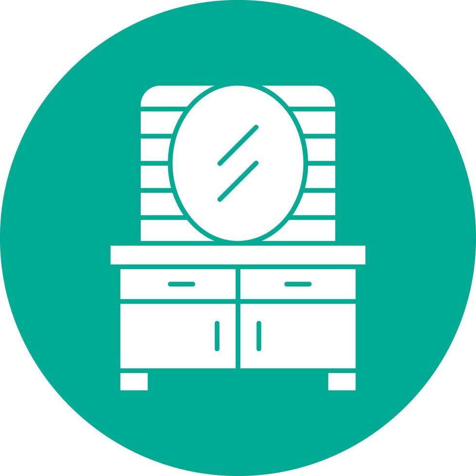 Dresser Vector Icon Design
