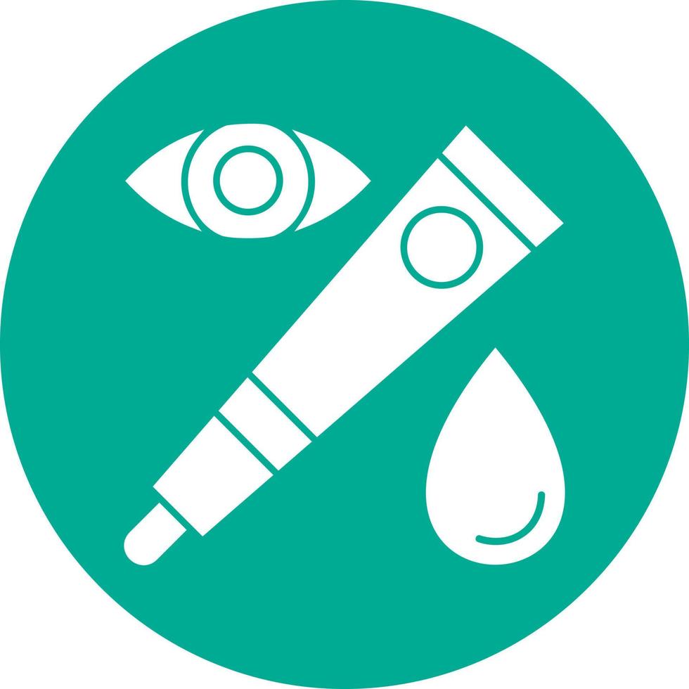 Eye Cream Vector Icon Design