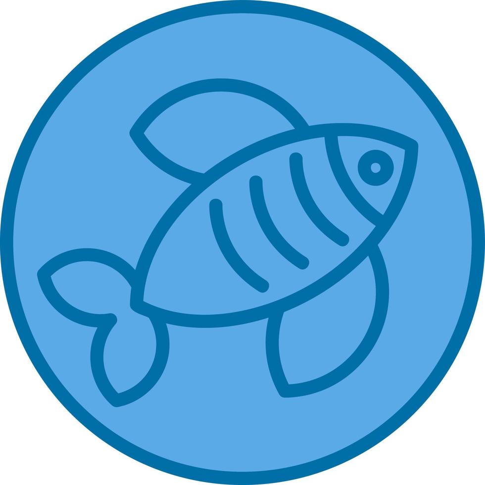 diseño de icono de vector de pescado