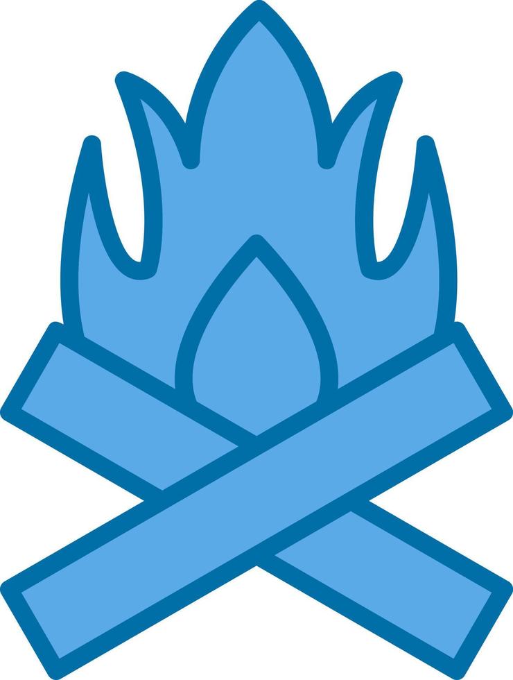 Bonfire Vector Icon Design