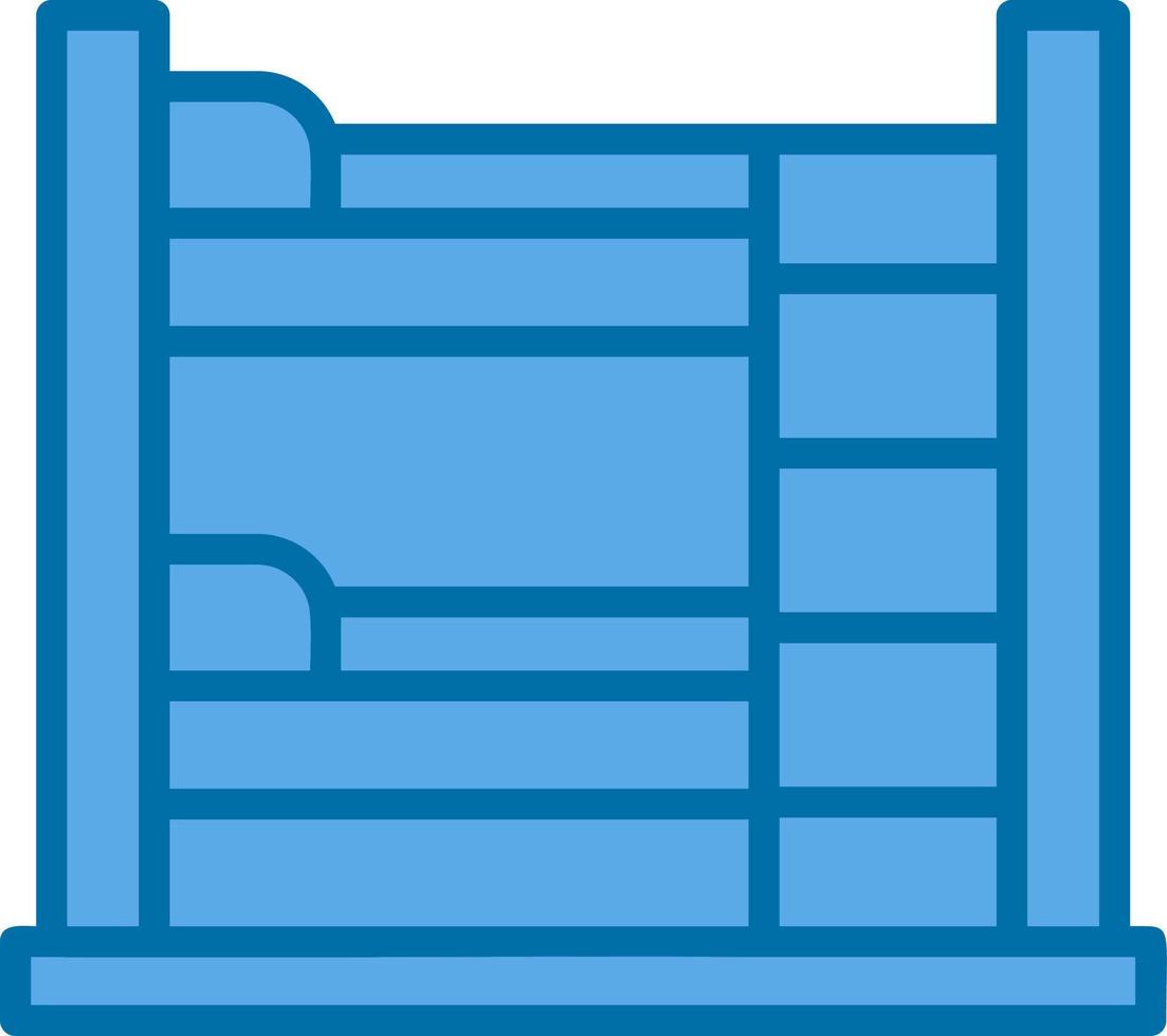 Bunk Bed Vector Icon Design