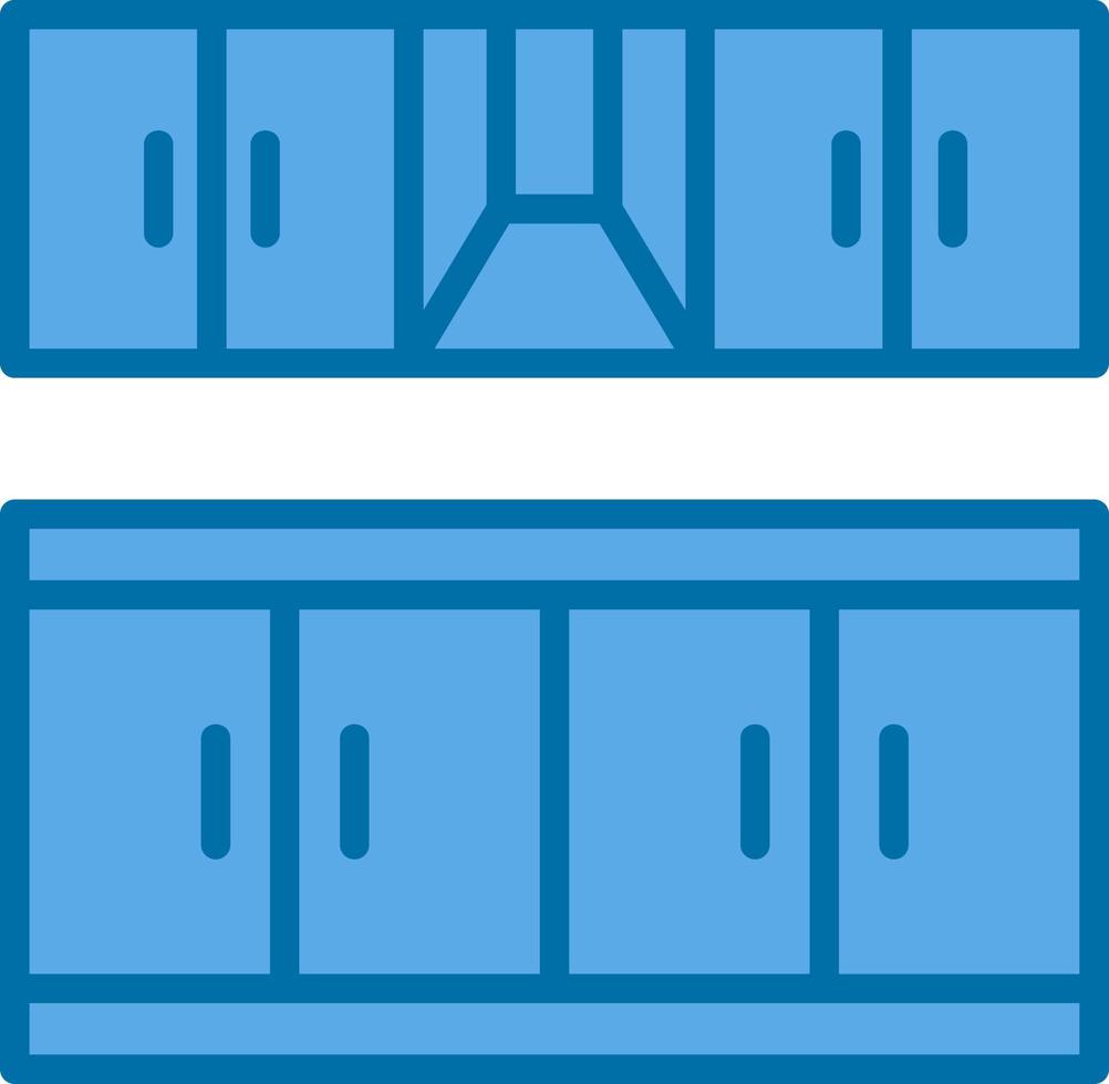 Kitchen Furniture Vector Icon Design