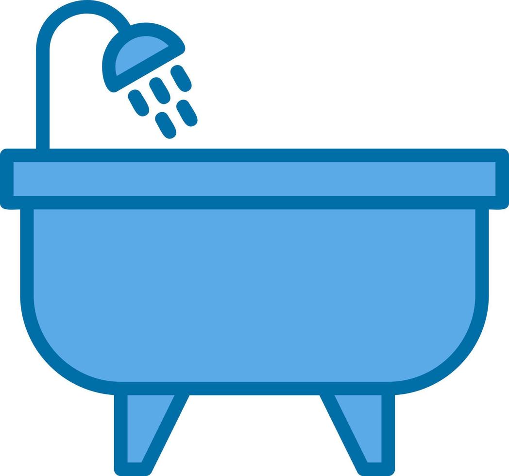Bathtub Vector Icon Design