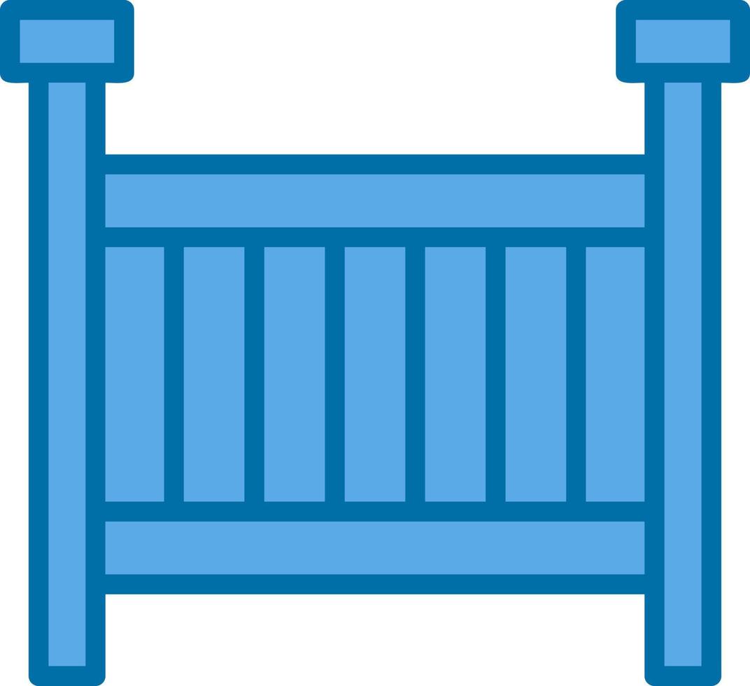 Crib Vector Icon Design