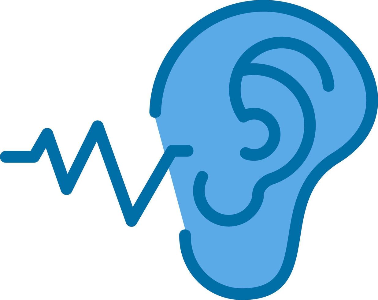 Hearning Test Vector Icon Design