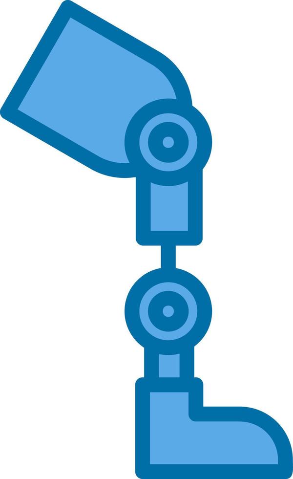 Prothesis Vector Icon Design