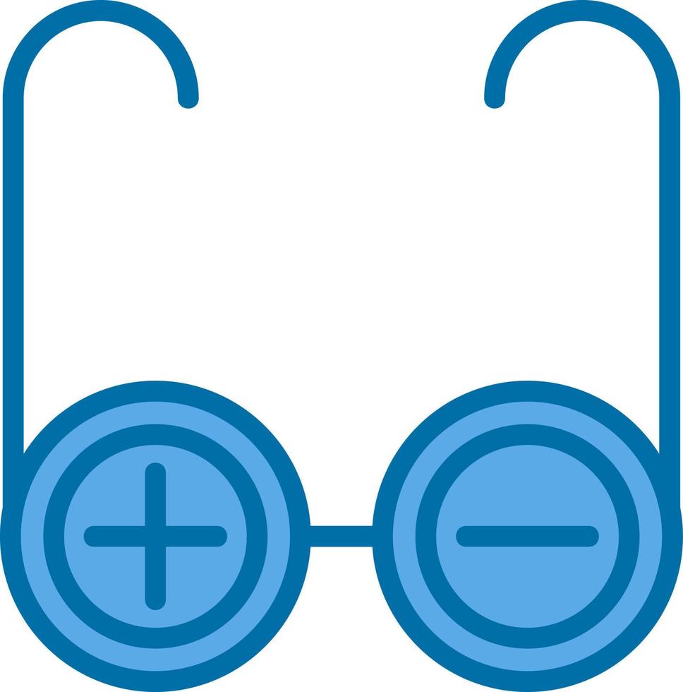 Prescription Glasses Vector Icon Design