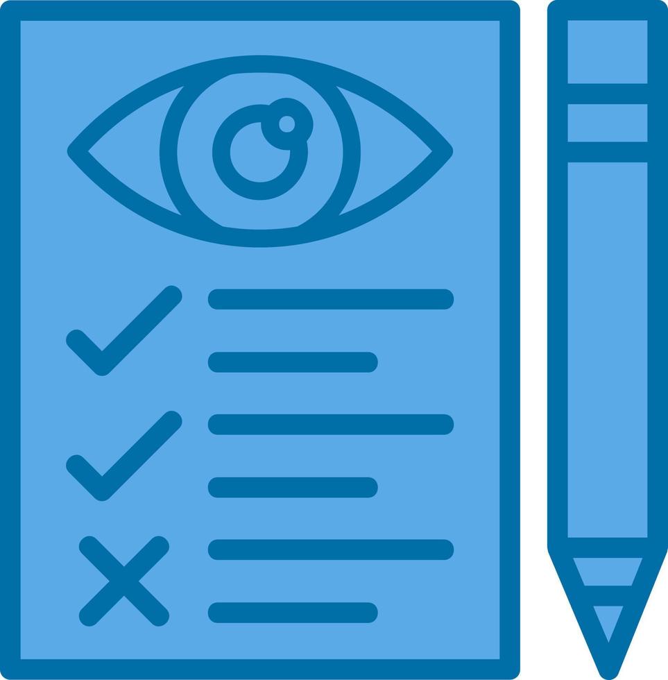 Eye Test Vector Icon Design