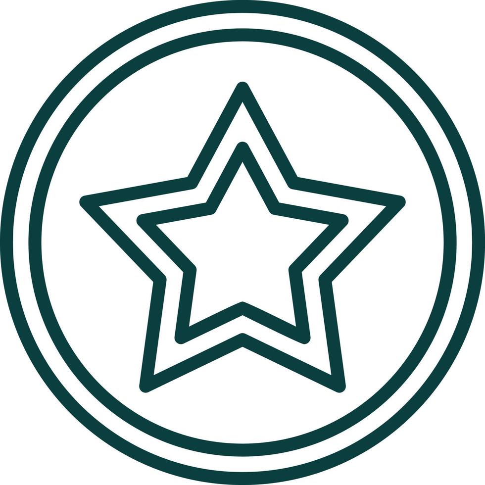 diseño de icono de vector de estrella