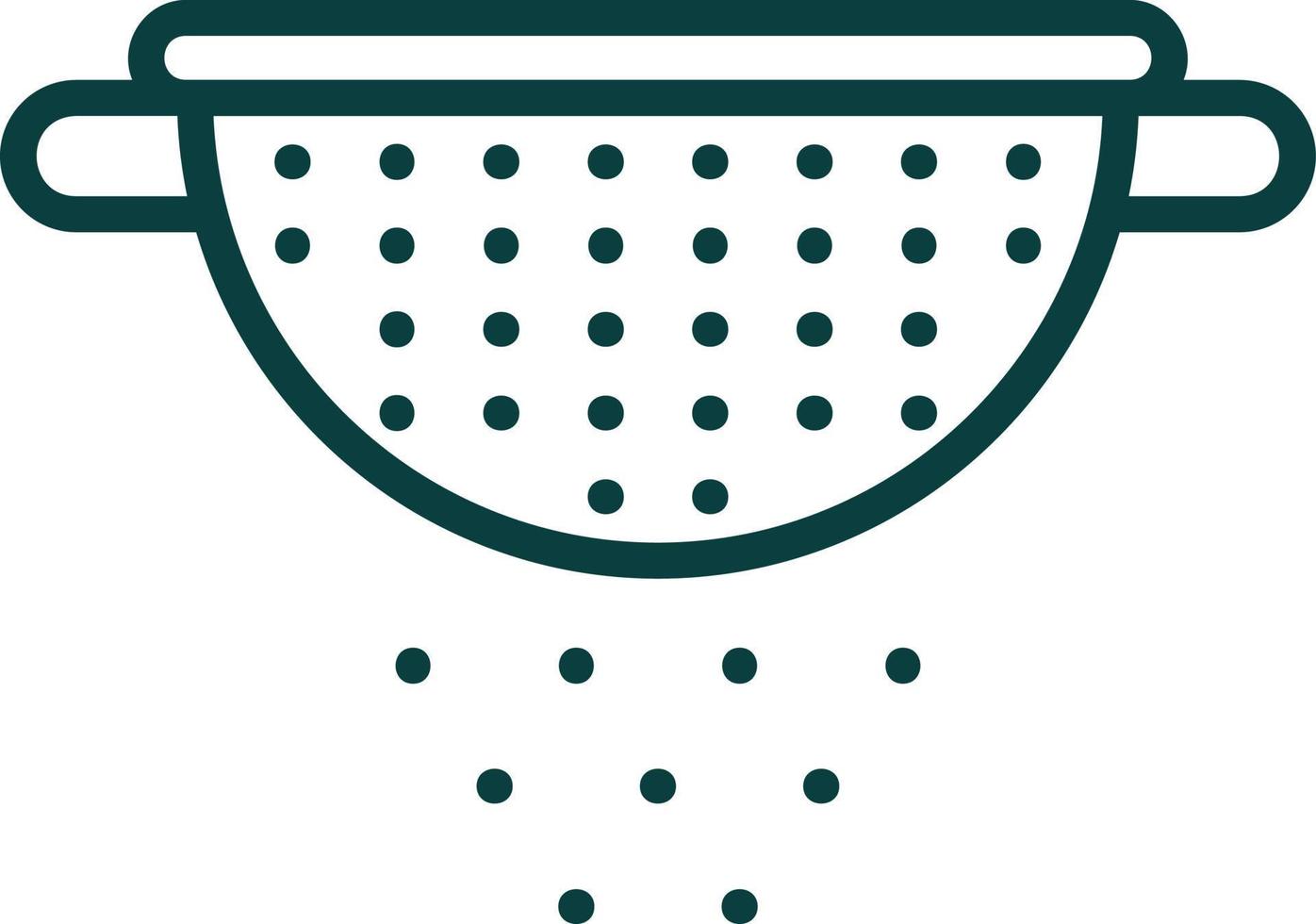 Sieve Vector Icon Design