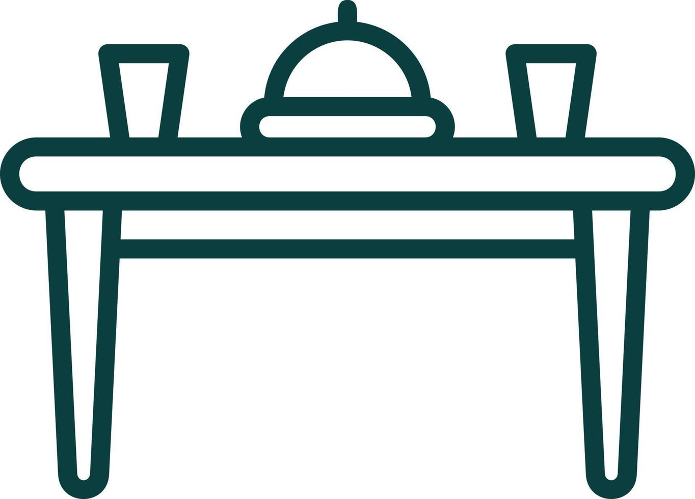 Table Vector Icon Design