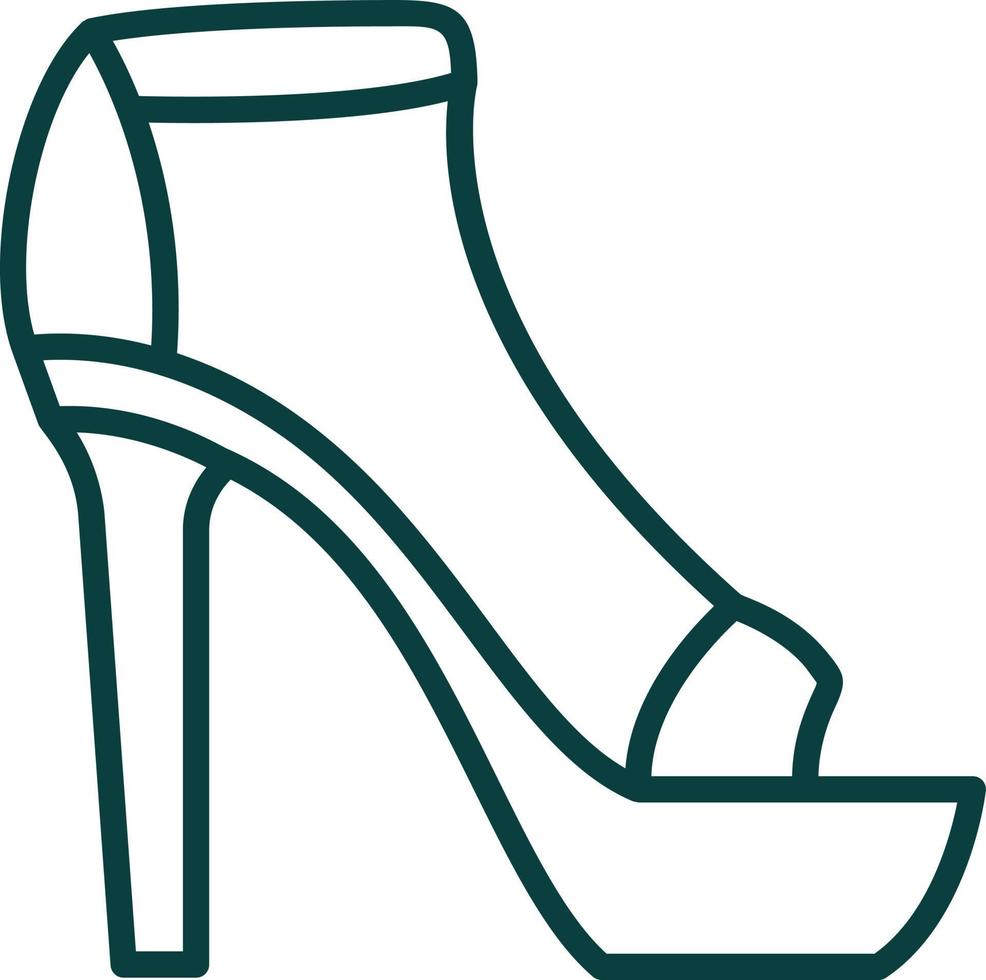 Heel Vector Icon Design