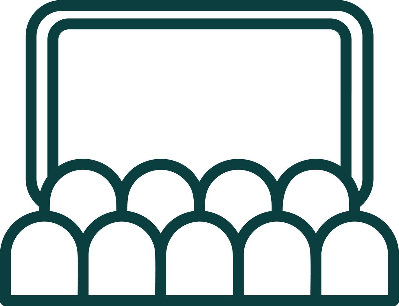Auditorium Vector Icon Design