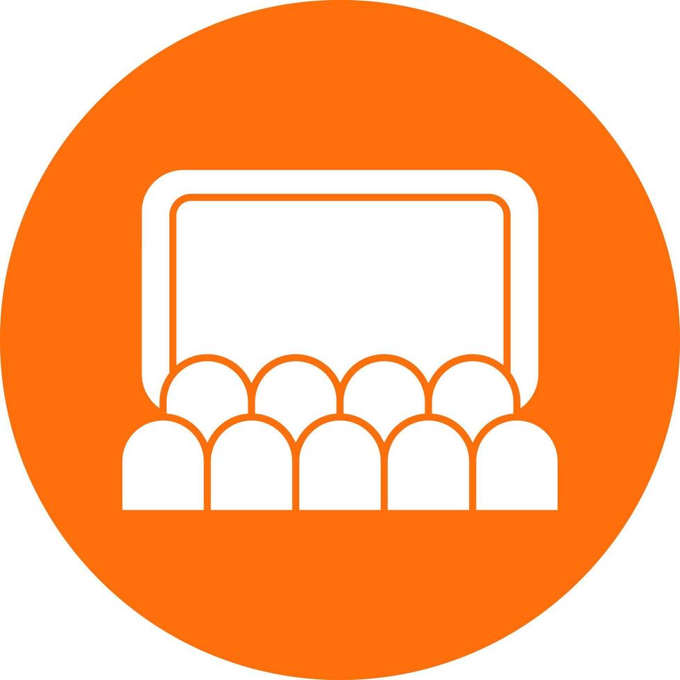 Auditorium Vector Icon Design